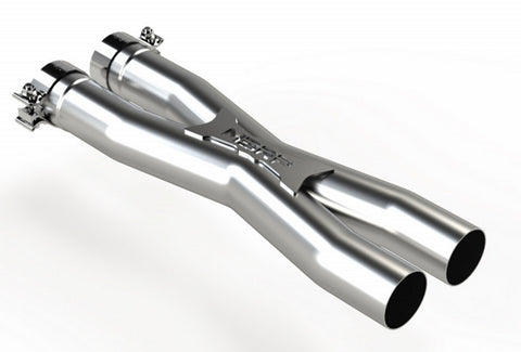 MBRP 70mm X-Pipe Kit (812SF/F12 12-21 ) - T304 Stainless Steel