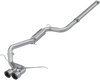 MBRP 3" Cat-Back Dual Rear Exit Race Profile (Focus ST 13-18 ) - Aluminized Steel