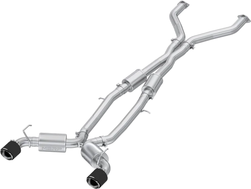 MBRP 3" Cat Back Dual Rear Exit (Z 23-24) - T304 Stainless Steel