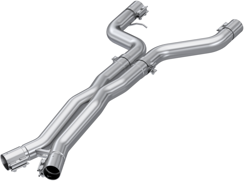 MBRP 3" Resonator Bypass X-Pipe (M4 G82/M3 G80 21-24) - T304 Stainless Steel — fits BMW M4 G82