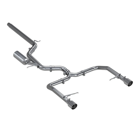 MBRP 3" Cat Back Dual Rear Exit (Jetta GLI 19-21) - T304 Stainless Steel — fits Volkswagen Jetta