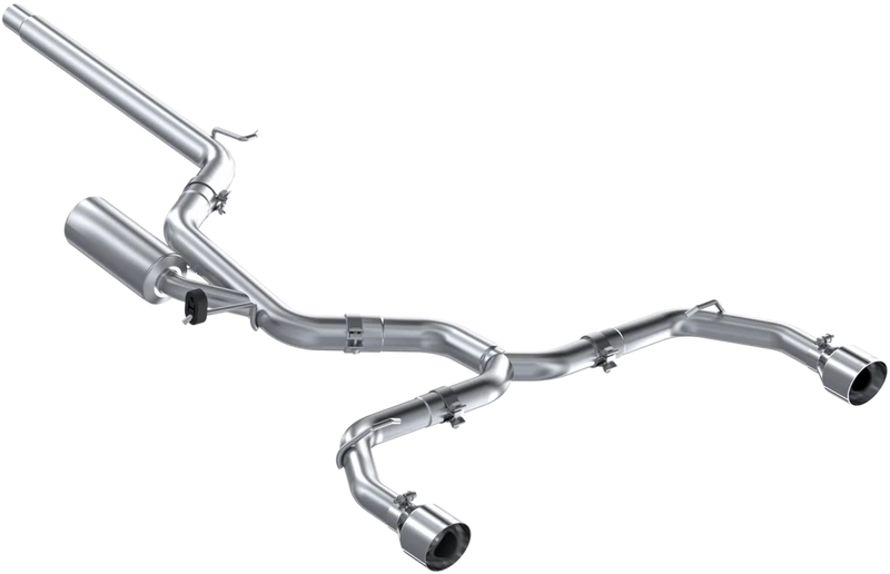 MBRP 3" Cat-Back 2.5" Dual Split Rear (Golf GTI 22-24)