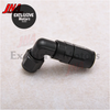 AN6 90 Degree Swivel Elbow Aluminum Low Profile Hose Fittings - Female Thread