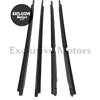 Toyota Yaris Hatchback 4-Piece Outside Window Rubber Seals (2006-2013)