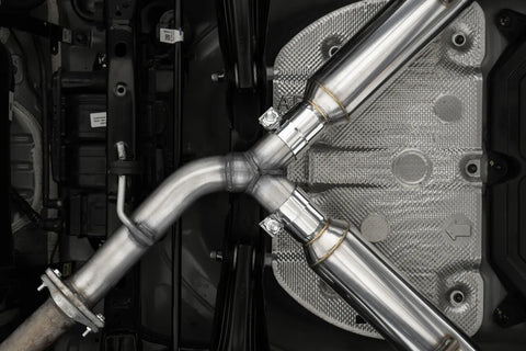 MBRP 2.5" Axle-Back Dual Split Rear w/ Quad Tips (Forte GT 22-24) - T304 Stainless Steel