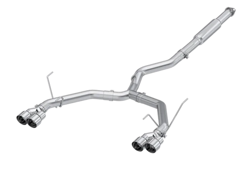 MBRP 3" Cat-Back Dual Split Rear Race Profile (WRX 22-24) - T304 Stainless Steel — fits Subaru WRX