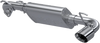 MBRP 2.5" Axle-Back Single Rear Exit Tour Profile (Crosstrek 18-23) - T304 Stainless Steel - T304 Stainless Steel Tip