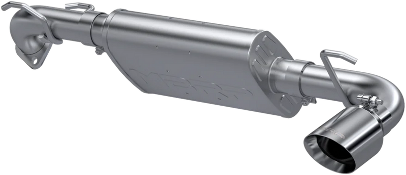 MBRP 2.5" Axle-Back Single Rear Exit Tour Profile (Crosstrek 18-23) - T304 Stainless Steel - T304 Stainless Steel Tip