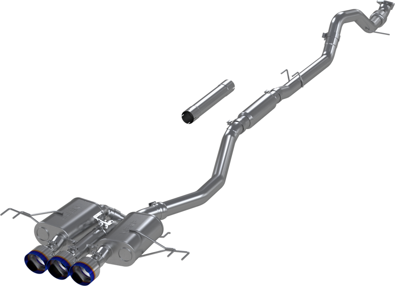 MBRP 3 Cat-Back Triple Center Outlet (Civic Type R 23-24)