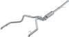 MBRP 3" Cat-Back Turn Down 2.5" Dual Split Rear (Silverado/Sierra 22-24) - T304 Stainless Steel - T304 Stainless Steel Tip