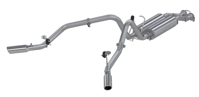 MBRP 2.5" Cat Back, Dual Split Side (Silverado/Sierra 01-06) - Aluminized Steel - T304 Stainless Steel Tip
