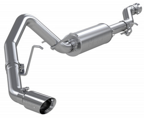MBRP 3" Cat Back, Single Side (Suburban/Yukon 15-20) - T304 Stainless Steel - T304 Stainless Steel Tip