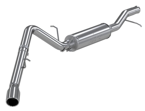 MBRP 3" Cat Back, Single Side (Tahoe/Yukon 09-14) - Aluminized Steel - T304 Stainless Steel Tip