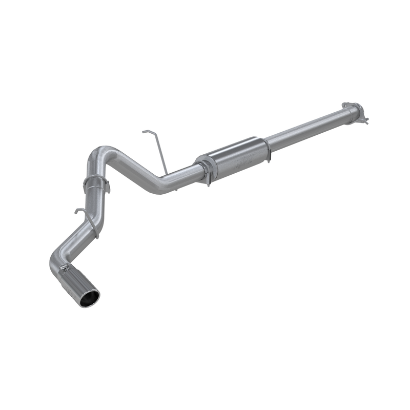 MBRP 3.5"Cat Back, Single Side (Silverado/Sierra 11-19) - Aluminized Steel - T304 Stainless Steel Tip