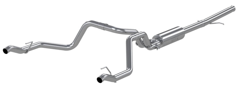 MBRP 2.5" Cat Back, Dual Rear (Silverado/Sierra 19-24)