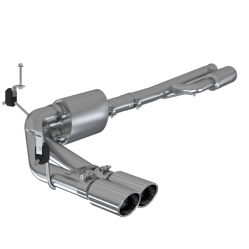 MBRP 3" Cat Back, Pre-Axle Dual Side Exit (Silverado/Sierra 19-24)