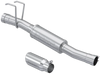 MBRP 3" Muffler Replacement with 4" OD Tip (Ram 1500 09-24) - T409 Stainless Steel - T304 Stainless Steel Tip