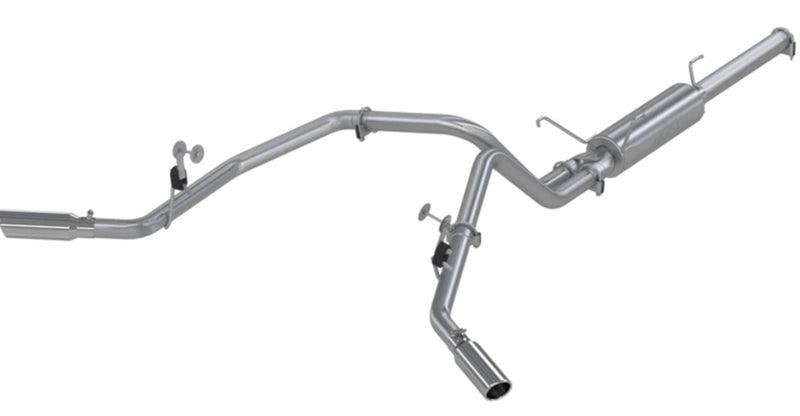 MBRP 2.5" Cat Back, Dual Split Side (Ram Hemi 04-05) - Aluminized Steel - T304 Stainless Steel Tip