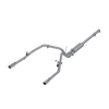 MBRP 2.5" Cat Back, Dual Split Rear (Ram Hemi 06-08) - Aluminized Steel - T304 Stainless Steel Tip