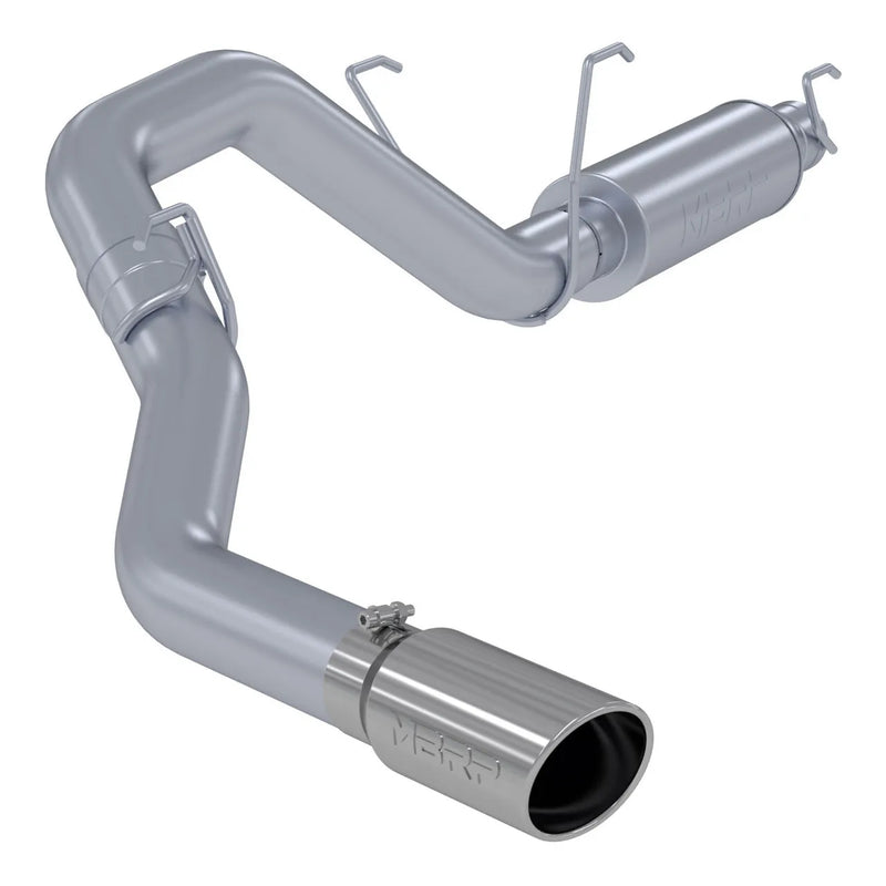 MBRP 4" Cat Back, Single Exhaust System, PRO Series (Ram 2500/3500 14-24) - T304 Stainless Steel - T304 Stainless Steel Tip