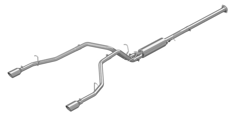 MBRP 2.5" Cat Back, Dual Split Rear (Ram Hemi 1500 19-24)