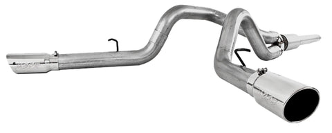 MBRP 4" Cat Back, Dual Split Side (F-250/350 99-04) - Aluminized Steel - T304 Stainless Steel Tip