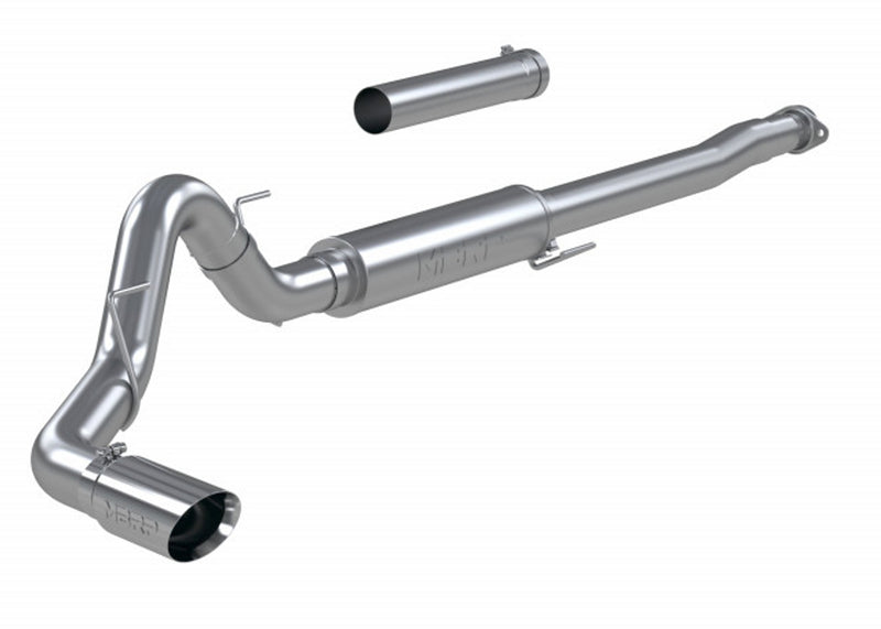 MBRP 4" Cat Back, Single Side, Race (F-150 21-24)