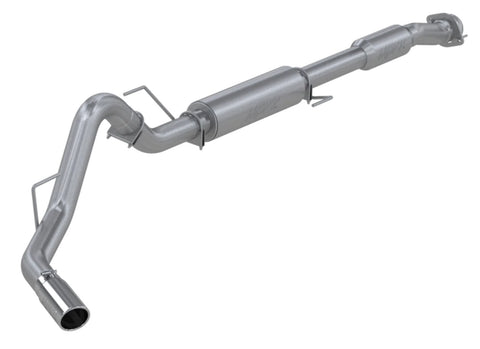 MBRP 3.5" Cat Back, Single (F-150 Raptor 11-14) - Aluminized Steel - T304 Stainless Steel Tip