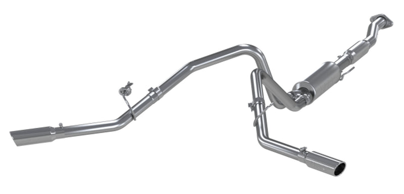 MBRP 2.5" Cat Back, Dual Side (F-150 11-14) - Aluminized Steel - T304 Stainless Steel Tip