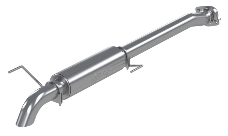 MBRP 3.5" Cat Back, Single Turn Down (F-150 Raptor 11-14) - Aluminized Steel