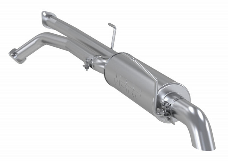 MBRP 2.5" Cat Back, Turn Down (Tundra 07-09) - Aluminized Steel