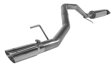 MBRP 3" Cat Back, Single Side (Commander 06-10) - T409 Stainless Steel - T304 Stainless Steel Tip