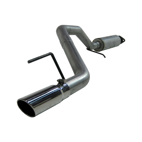 MBRP 3" Cat Back, Single Side (Grand Cherokee 05-10) - Aluminized Steel - T304 Stainless Steel Tip — fits Jeep Gran...