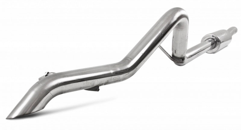 MBRP 2.5" Cat Back Off-Road Tail Pipe Muffler before Axle (Wrangler/Rubicon 12-18) - T409 Stainless Steel