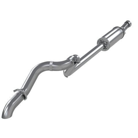 MBRP 2.5" Cat Back, Single Rear Exit (Wrangler 18-24)