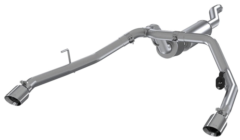 MBRP 2.5" Cat Back, Dual Rear Exit (Gladiator 20-24)