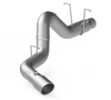 MBRP 5" Filter Back, Single Side (Silverado/Sierra 11-19) - Aluminized Steel - T304 Stainless Steel Tip