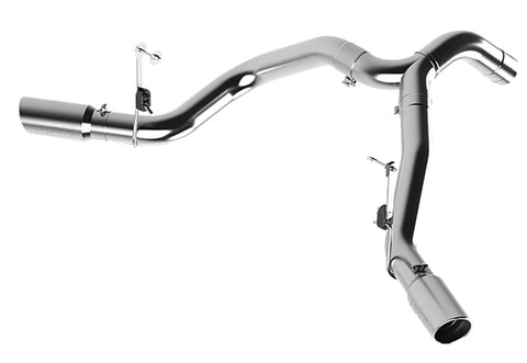 MBRP 4" Filter Back, Cool Duals (Ram 3500 Cummins 13-24) - Aluminized Steel - T304 Stainless Steel Tip — fits Dodge...