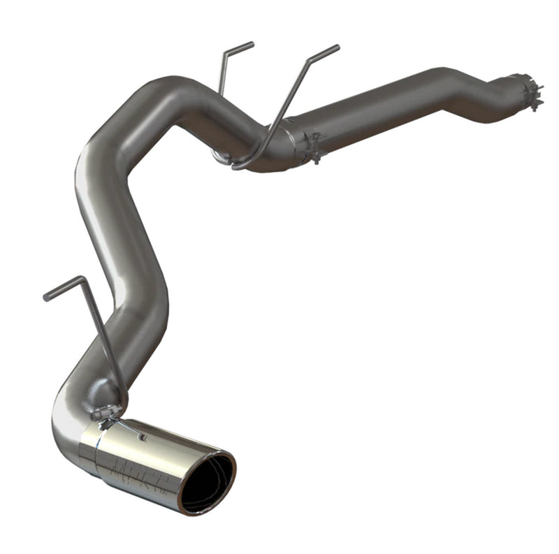MBRP 3.5" Filter Back, Single Side Exit (Ram 3500 Cummins 14-18) - Aluminized Steel - T304 Stainless Steel Tip