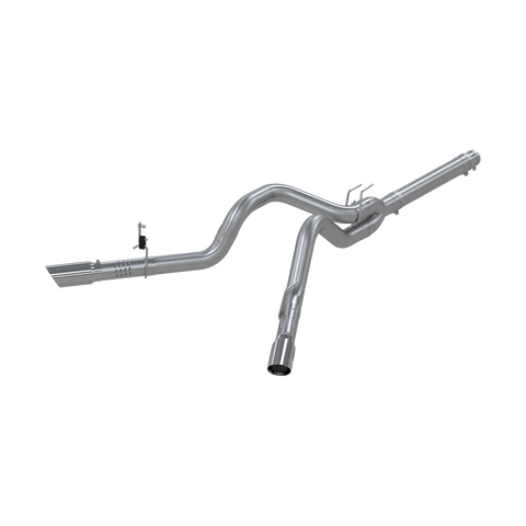 MBRP 4" Filter Back, Cool Duals (F-250/350/450 08-10) - Aluminized Steel - T304 Stainless Steel Tip — fits Ford F-250