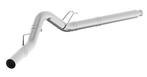 MBRP 5" Filter Back, Single Side Exit (F-250/350/450 08-10) - Aluminized Steel - No Muffler — fits Ford F-250