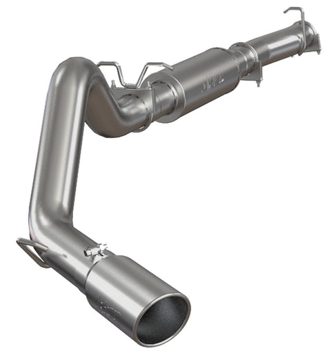 MBRP 4" Cat Back, Single Side Exit (E-250/350 Van 04-07) - Aluminized Steel - T304 Stainless Steel Tip