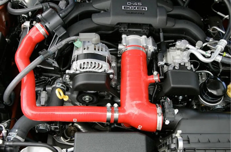 AVO Silicone Intake Pipe Kit (BRZ 12+/86 12+) - Red — fits Subaru BRZ