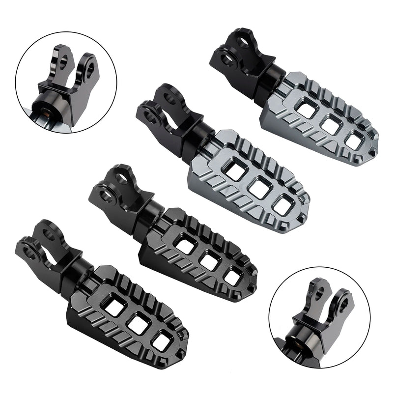 Powersports Pro Front Footrests Foot Pegs HONDA Rebel 250 300 500 CM 500/300/250 17-24