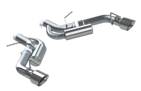 MBRP 3" Dual Axle Back (Camaro 16-24) - Aluminized Steel — fits Chevrolet Camaro Gen 6