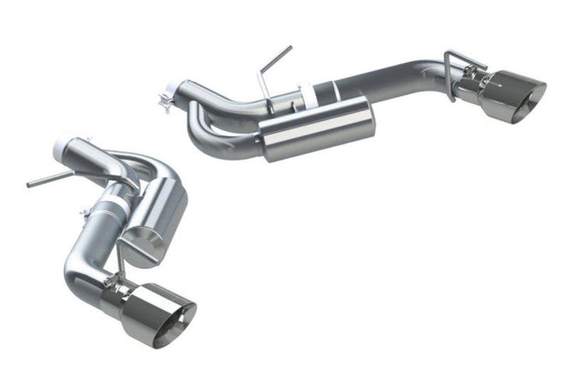 MBRP 3" Dual Axle Back (Camaro 16-24) - Aluminized Steel — fits Chevrolet Camaro Gen 6