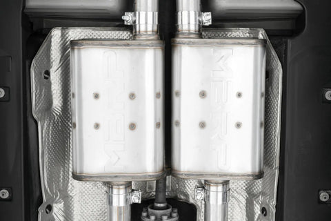 MBRP 2.5" Cat Back Dual Rear Exit (Challenger 15-23) - Aluminized Steel — fits Dodge Challenger