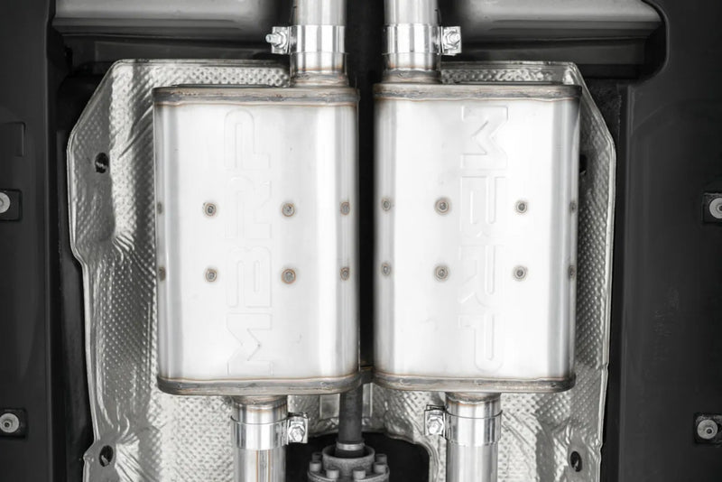 MBRP 2.5" Cat Back Dual Rear Exit (Challenger 15-23) - Aluminized Steel — fits Dodge Challenger