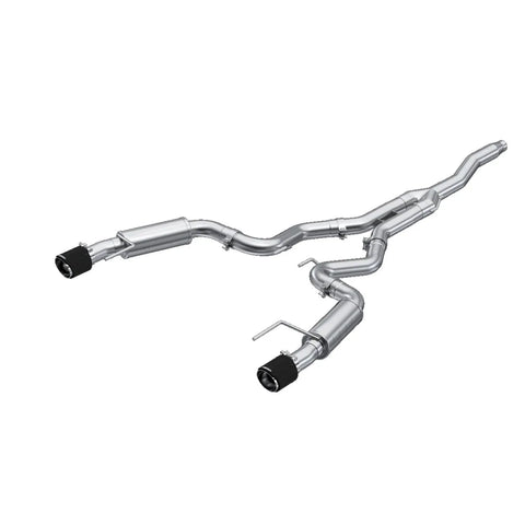 MBRP 3" Cat-Back Dual Split Rear Race Version (Mustang 15-14) - T304 Stainless Steel — fits Ford Mustang Eco Boost