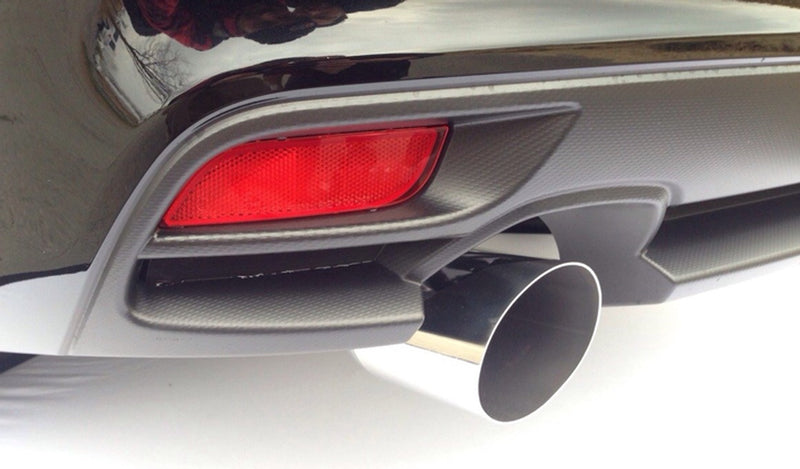 AVO Rear Muffler Kit with Single Exit 4" Exhaust Tips (Forester 14-18) — fits Subaru Levorg